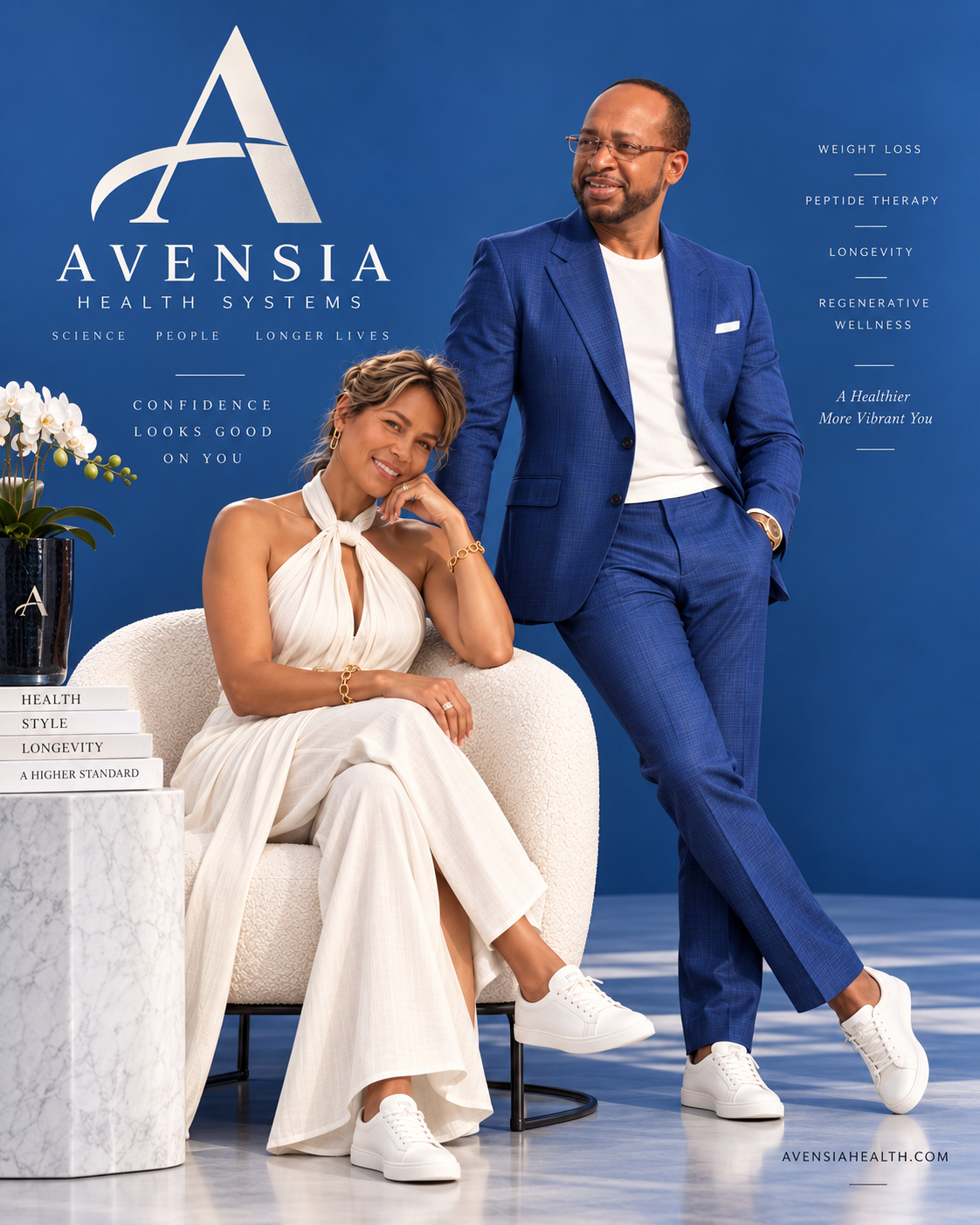Dr. Eric Ibegbu in an Avensia Wellness portrait