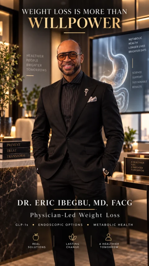 Dr. Eric Ibegbu, MD, FACG — Physician-Led Weight Loss